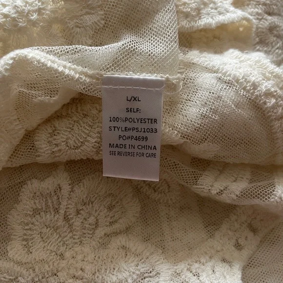 Polagram – Boot Barn - Women's Long Lace Kimono – L/XL - Picture 5 of 6